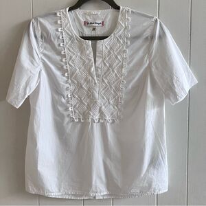 Le Sarte Pettegole Embroidered Lace Blouse